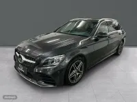 Usado Mercedes C220 194 CV (142 kW) 2021 Negro Familiar