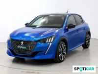 Usado Peugeot 208 GT-line 101 CV (74 kW) 2019 Azul Utilitario
