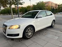 Usado Audi A3 105 CV (77 kW) 2009 Blanco Utilitario