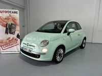 Usado Fiat 500 Lounge 69 HP (50 kW) 2015 Verde Sedan