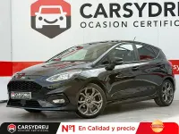 Usado Ford Fiesta ST-Line 125 CV (91 kW) 2021 Negro Utilitario