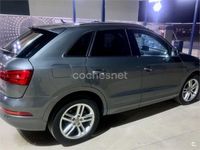 Usado Audi Q3 Sport 150 CV (110 kW) 2017 Gris / plata SUV