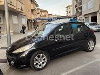 Usado Peugeot 207 70 CV (51 kW) 2007 Negro Berlina
