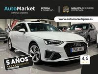Usado Audi A4 S-Line 150 CV (110 kW) 2023 Blanco Familiar