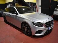 Usado Mercedes E200 150 CV (110 kW) 2018 Plateado Familiar
