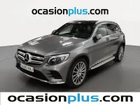 Usado Mercedes GLC250 AMG 204 CV (150 kW) 2018 Gris SUV