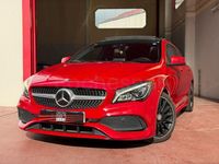 Usado Mercedes CLA220 Shooting Brake AMG line 177 CV (130 kW) 2017 Rojo Familiar