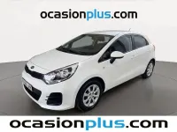 Usado Kia Rio 75 CV (55 kW) 2015 Blanco Utilitario