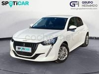 Usado Peugeot 208 Active 100 CV (73 kW) 2021 Blanco Utilitario