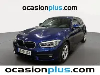 Usado BMW 116 109 CV (80 kW) 2016 Azul Utilitario