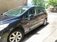 Usado Peugeot 308 SW 120 CV (88 kW) 2008 Negro Familiar