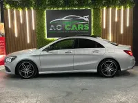 Usado Mercedes CLA220 AMG line 177 CV (130 kW) 2016 Gris / plata Berlina