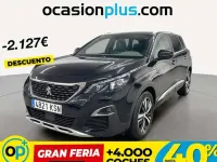 Usado Peugeot 5008 GT-line 131 CV (96 kW) 2018 Negro SUV