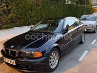 Usado BMW 320 150 CV (110 kW) 2001 Azul Coupe