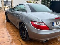 Usado Mercedes SLK250 204 CV (150 kW) 2012 Gris / plata Descapotable
