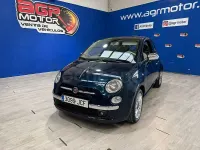 Usado Fiat 500 Lounge 69 CV (50 kW) 2015 Azul Berlina
