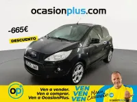 Brugt Ford Ka Titanium 69 HK (50 kW) 2016 Sort Hatchback