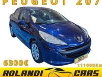 Usado Peugeot 207 75 CV (55 kW) 2009 Azul Berlina