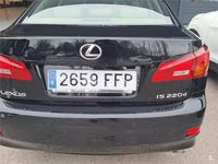Usado Lexus IS220d Luxury Line 177 CV (130 kW) 2006 Negro Berlina