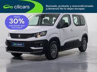 Usado Peugeot Rifter Active 100 CV (73 kW) 2022 Negro Monovolumen