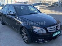 Usado Mercedes C200 136 CV (100 kW) 2007 Negro Berlina