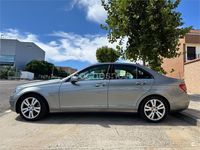 Usado Mercedes C220 Avantgarde 170 CV (125 kW) 2010 Gris / plata Berlina