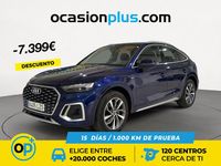 Usado Audi Q5 S-Line 163 CV (119 kW) 2022 Azul SUV