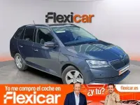 Usado Skoda Fabia Active 95 CV (69 kW) 2019 Azul Utilitario