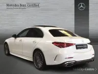 Usado Mercedes C220 200 CV (147 kW) 2022 Designo blanco opalita bright