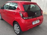 Usado Peugeot 108 82 CV (60 kW) 2017 Rojo Utilitario