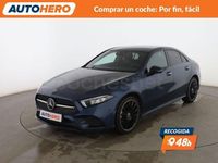 Usado Mercedes A250 AMG line 218 CV (160 kW) 2021 Azul Berlina