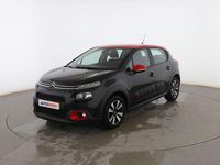 Usado Citroën C3 Feel 110 CV (80 kW) 2019 Negro Berlina