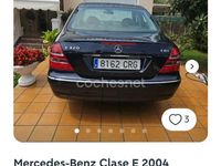 Usado Mercedes E220 Elegance 143 CV (105 kW) 2004 Azul Familiar