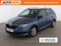 Usado Skoda Fabia Ambition 95 CV (69 kW) 2021 Azul Utilitario
