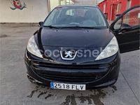 Usado Peugeot 207 90 CV (66 kW) 2007 Negro Berlina
