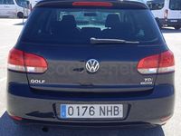 Usado VW Golf VI 105 CV (77 kW) 2011 Negro Utilitario