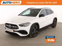Usado Mercedes GLA200 AMG line 150 CV (110 kW) 2020 Blanco SUV