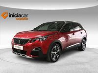 Usado Peugeot 3008 GT-line 131 CV (96 kW) 2018 Granate SUV