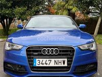 Usado Audi A5 Cabriolet S-Line 190 CV (139 kW) 2016 Azul Descapotable