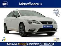 Usado Seat Leon Style 125 CV (91 kW) 2016 Blanco Familiar