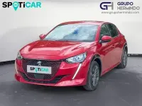Usado Peugeot e-208 Allure 100 kW (136 CV) 2021 Rojo Utilitario