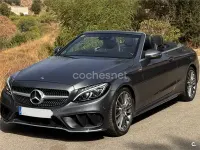 Usado Mercedes C220 170 CV (125 kW) 2018 Gris / plata Descapotable