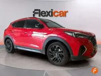 Usado Hyundai Tucson N Line 136 CV (100 kW) 2019 Rojo SUV