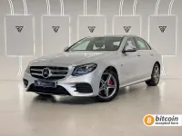 Usado Mercedes E300 306 CV (225 kW) 2019 Gris / plata Berlina