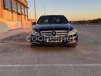 Usado Mercedes C220 Avantgarde 170 CV (125 kW) 2011 Negro Berlina