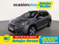 Usado Peugeot 2008 Allure 100 CV (73 kW) 2016 Gris SUV