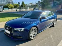 Usado Audi A5 Sportback S-Line 190 CV (139 kW) 2015 Azul Utilitario