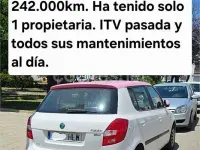 Usado Skoda Fabia 60 CV (44 kW) 2012 Blanco Berlina