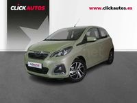 Usado Peugeot 108 Allure 72 CV (52 kW) 2021 Verde Berlina