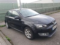 Usado VW Polo Advance 85 CV (62 kW) 2010 Negro Utilitario